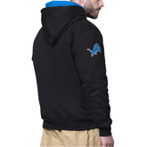 Starter Black Detroit Lions Big Shot Full-Zip Hoodie - hoodie - Full-Zip Hoodie, Starter Black Detroit Lions Big Shot Full-Zip Double Hoodie, Starter Black Detroit Lions Full-Zip Double Hoodie
